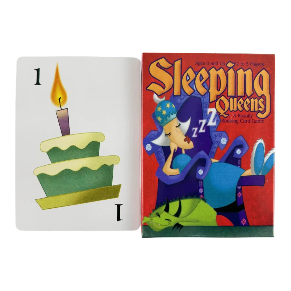 Sleeping Queens Board Game Card Family Gift Wake Up Queen Strategy
