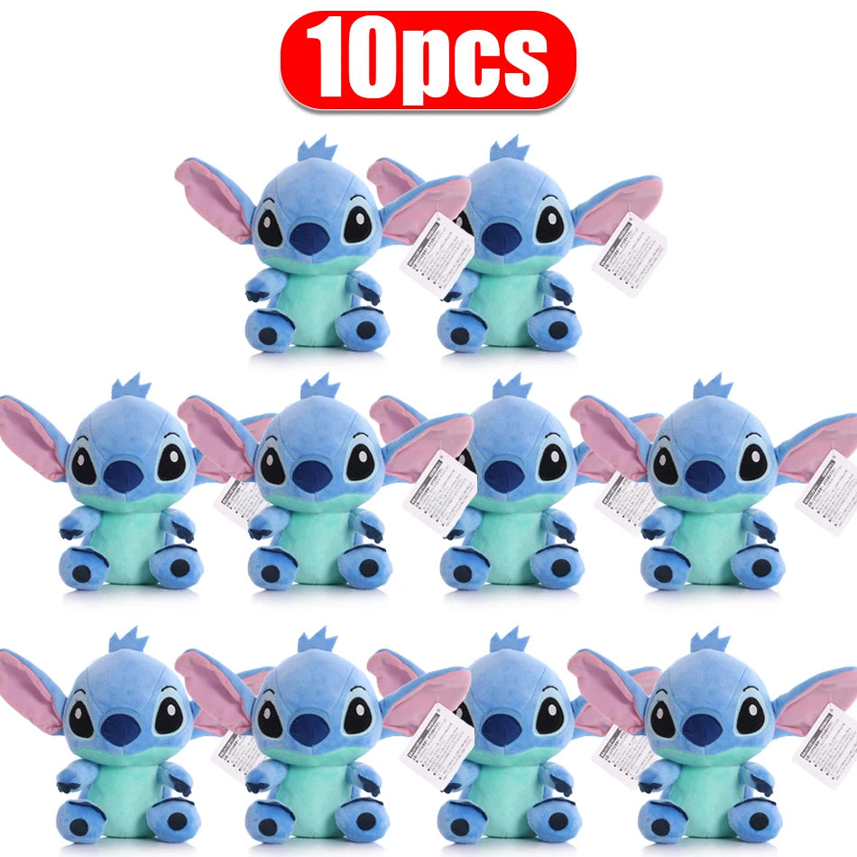 12cm 20cm 25cm Stitch Stuffed Plush Models Cartoon Stuffed Plush Dolls