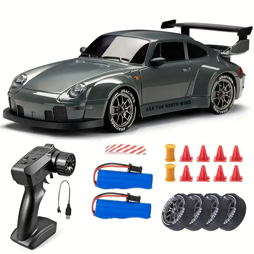 4WD RC Drift Car 2.4GHz 4x4 Racing RTR Radio Truck LED Lights Stunt