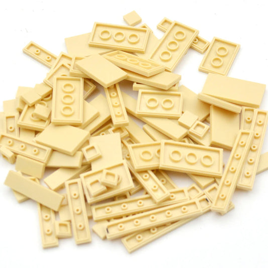 150PCS DIY Model Smooth Thin Building Blocks Multicolour Toy Parts