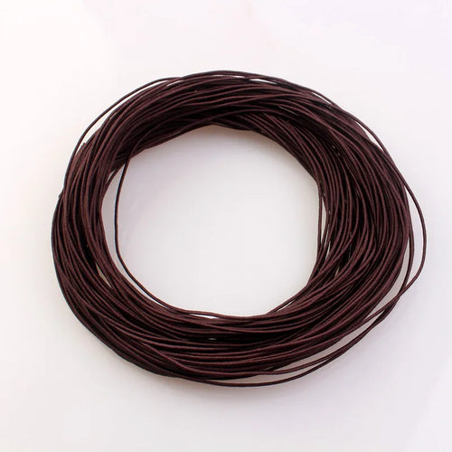 1mm 24M Braided Elastic Cord Beading Threads Stretch String Fabric