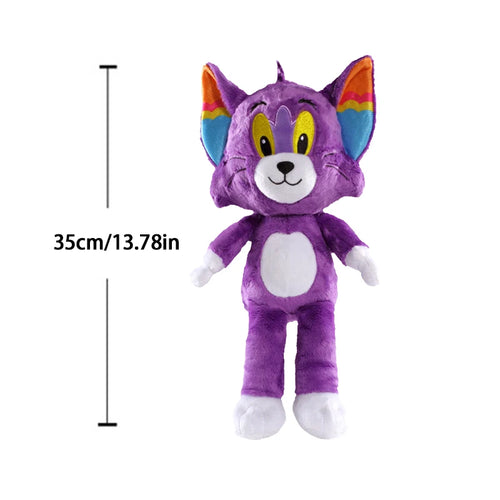 Anime Tom And Jerry Plush Toy Cartoon Movie Figures Cat Mouse Cute