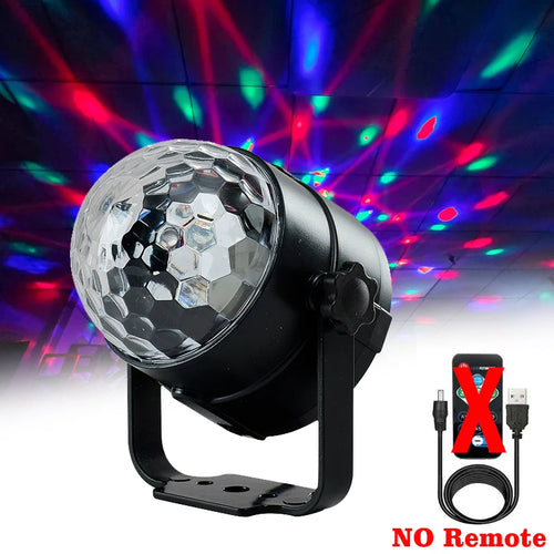 RGB Led Disco Stage Night Light Strobe Lamp for Home KTV Party Club