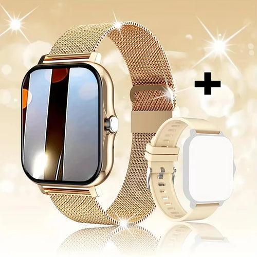 LAXASFIT 2025 New Smart Watch for Men Women Gift Full Touch Screen