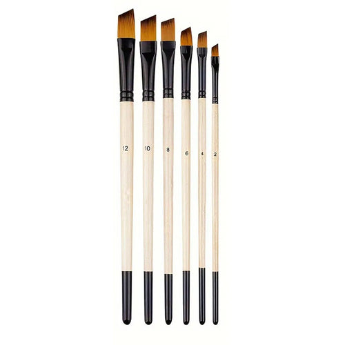 6pcs Artist Paint Brushes Set Artist Paintbrushes For Acrylic Oil