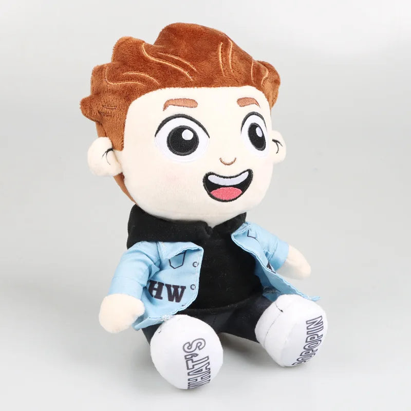 25cm Game Caylus Plush Toy Cartoon Cute Blue Clothes Boy Stuffed Plush