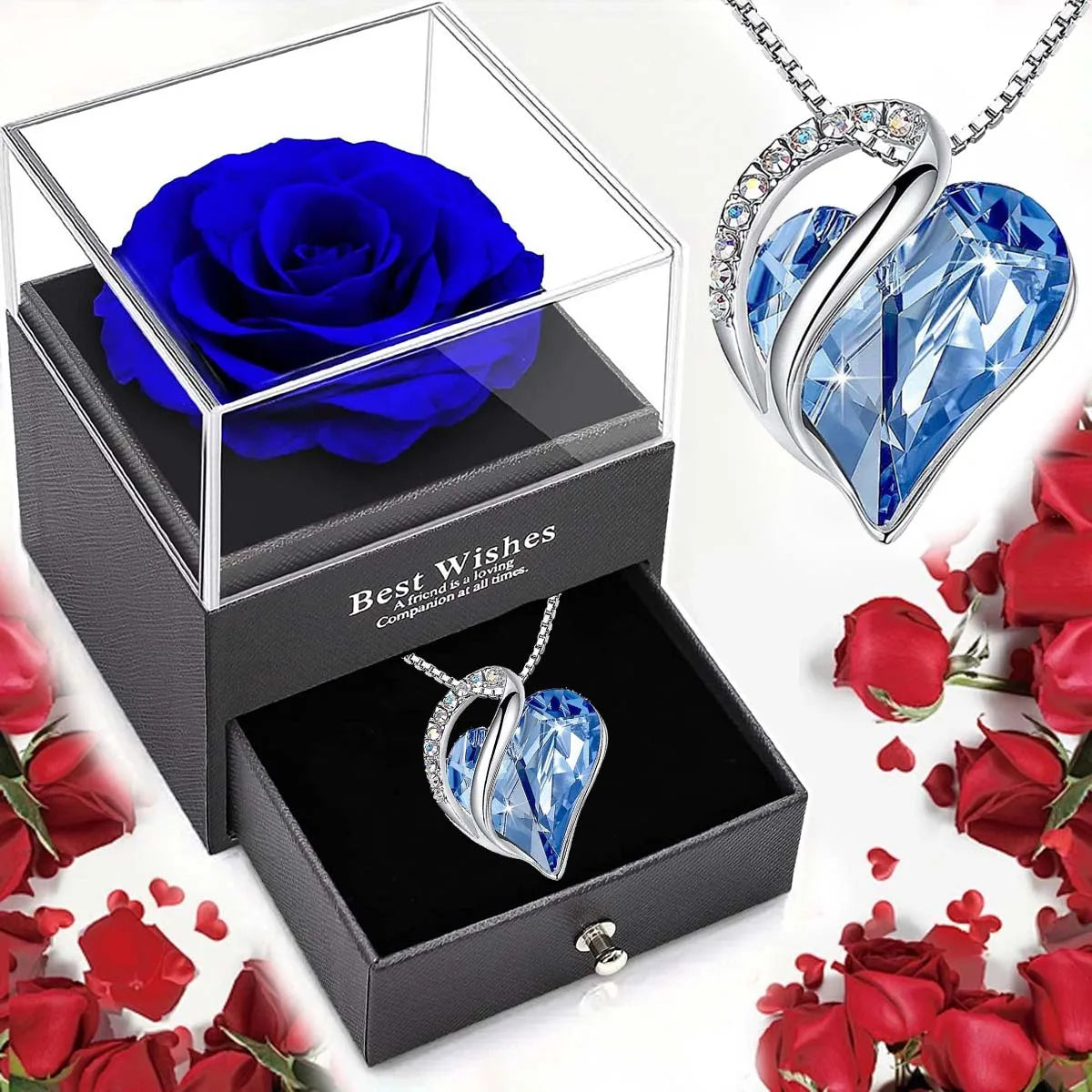 New Hot Selling Valentine's Day Gift Ocean Heart Love Necklace with