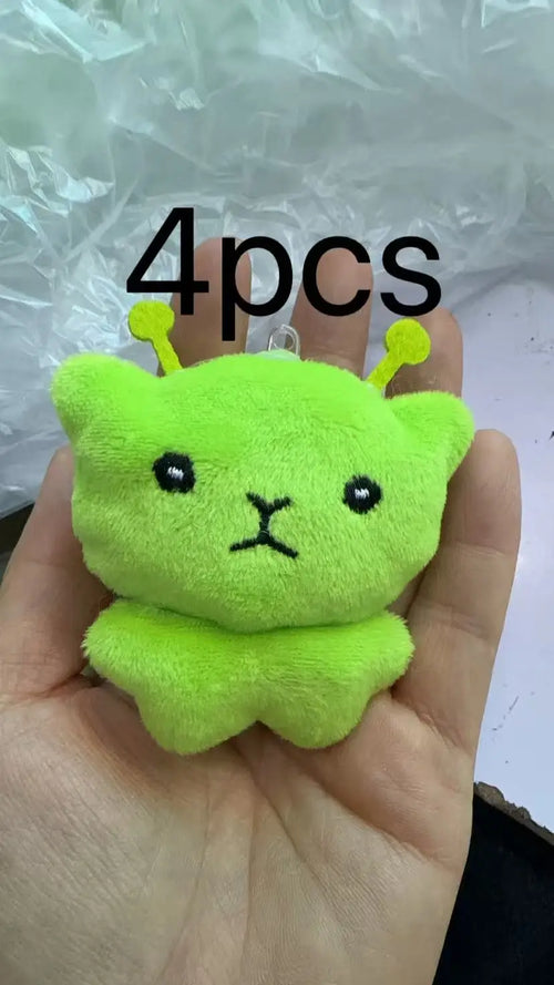 New Mini Alien Cat Invasion Earth Handmade Doll Pendant Super Soft