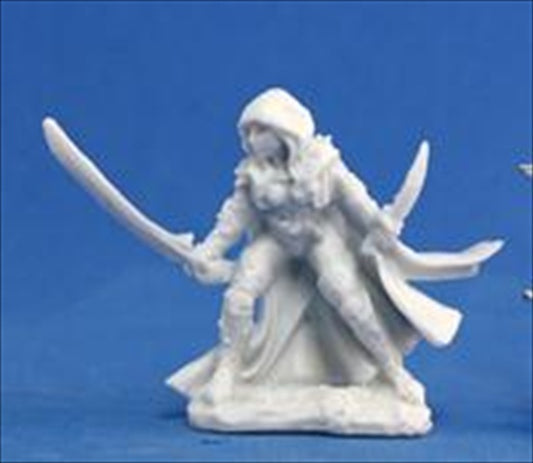 Reaper Miniatures 77035 Bones - Deladrin- Female Assassin